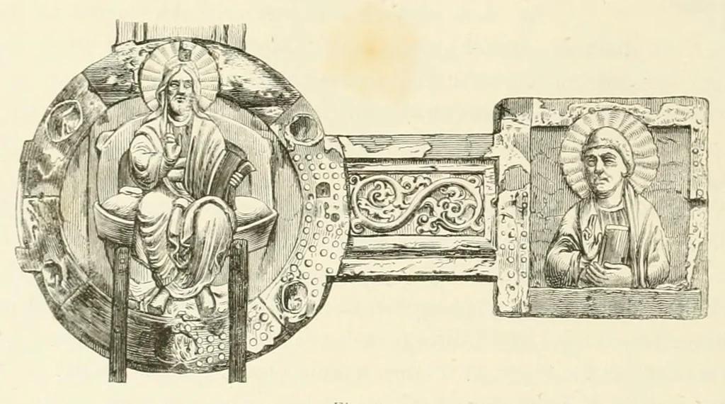 An illustration from Mittheilungen der K.K. Central-Commission zur Erforschung und Erhaltung der Kunst- und Historischen Denkmale, 1875, leaf 36