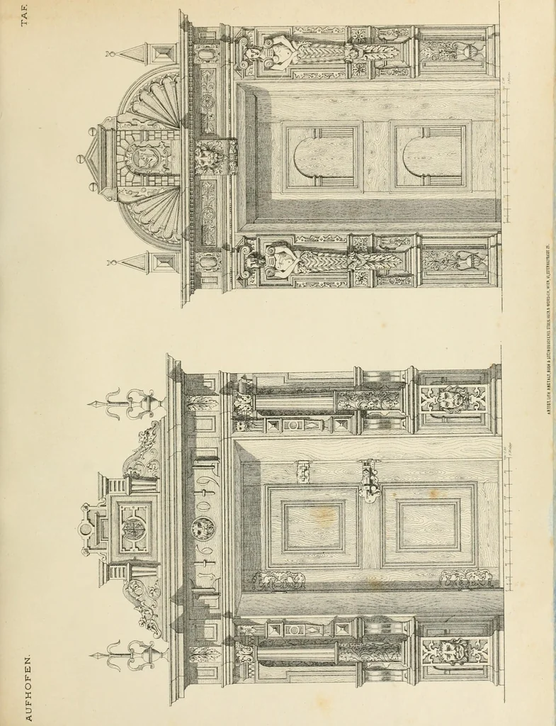An illustration from Mittheilungen der K.K. Central-Commission zur Erforschung und Erhaltung der Kunst- und Historischen Denkmale, 1875, leaf 63
