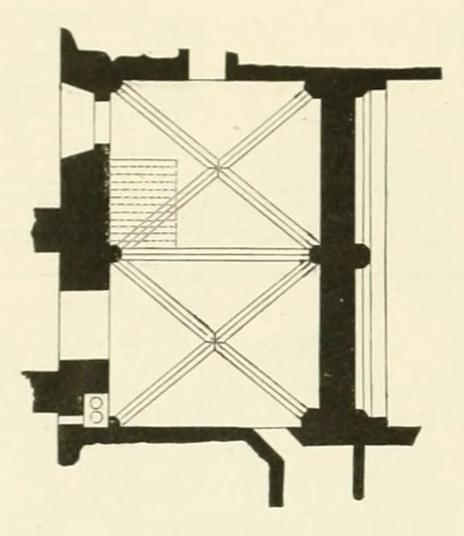 An illustration from Mittheilungen der K.K. Central-Commission zur Erforschung und Erhaltung der Kunst- und Historischen Denkmale, 1875, leaf 92
