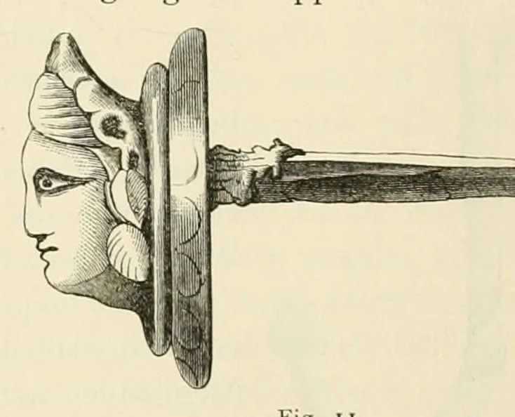 An illustration from Mittheilungen der K.K. Central-Commission zur Erforschung und Erhaltung der Kunst- und Historischen Denkmale, 1875, leaf 102