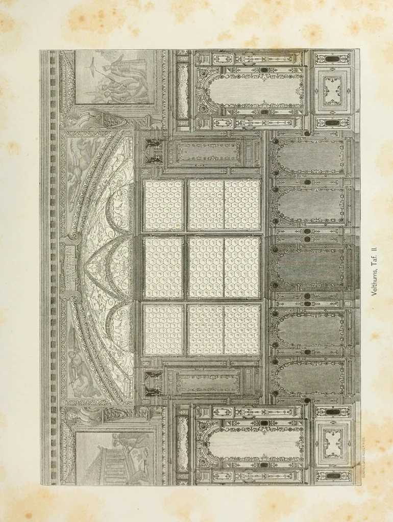 An illustration from Mittheilungen der K.K. Central-Commission zur Erforschung und Erhaltung der Kunst- und Historischen Denkmale, 1875, leaf 115