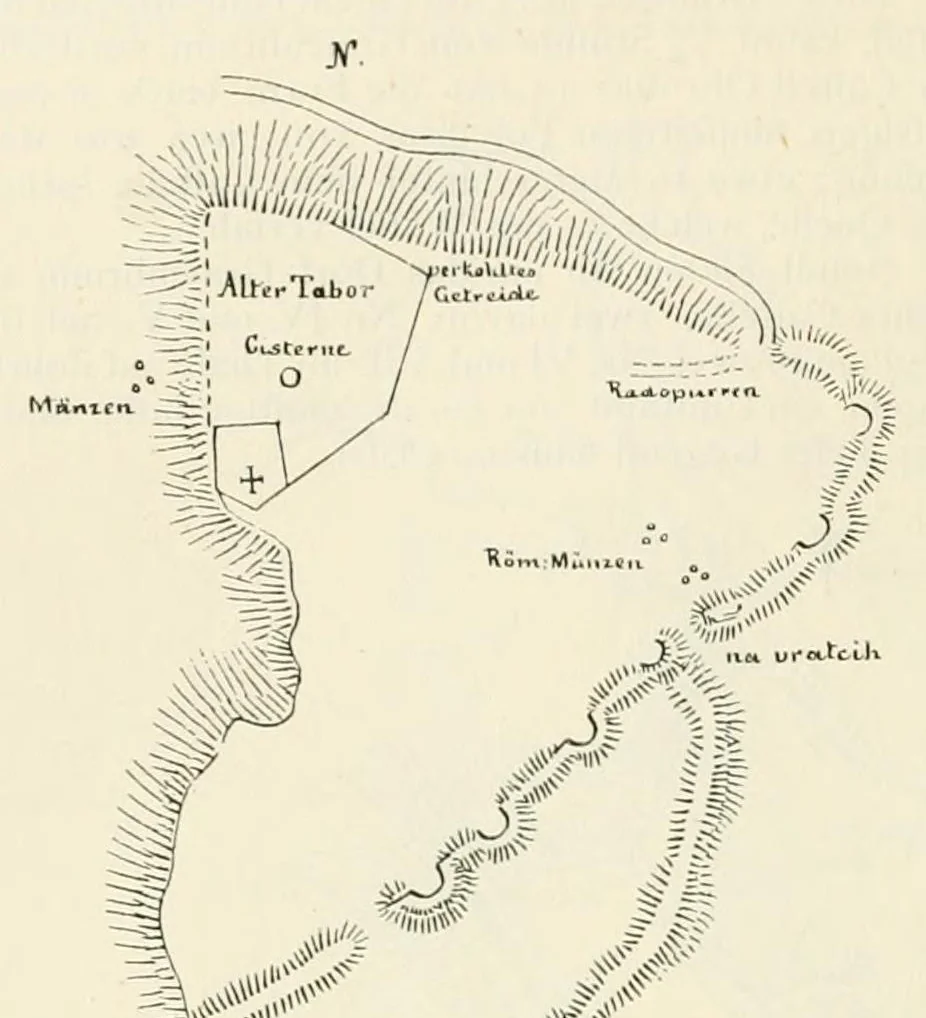 An illustration from Mittheilungen der K.K. Central-Commission zur Erforschung und Erhaltung der Kunst- und Historischen Denkmale, 1875, leaf 144