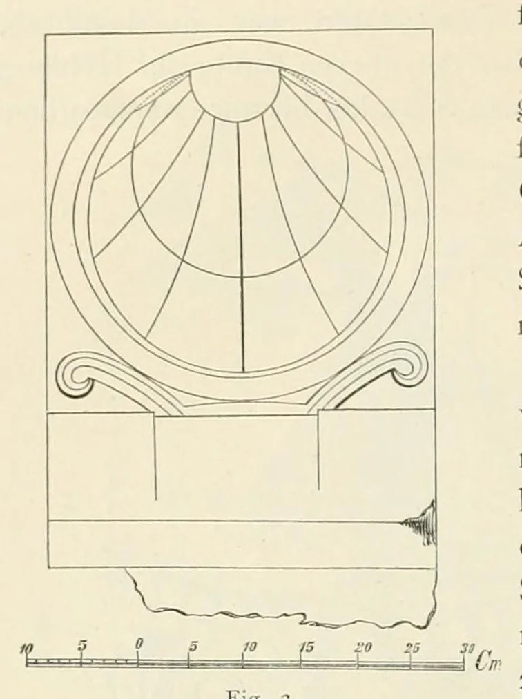 An illustration from Mittheilungen der K.K. Central-Commission zur Erforschung und Erhaltung der Kunst- und Historischen Denkmale, 1875, leaf 16