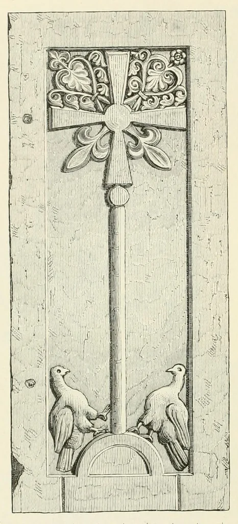An illustration from Mittheilungen der K.K. Central-Commission zur Erforschung und Erhaltung der Kunst- und Historischen Denkmale, 1875, leaf 160