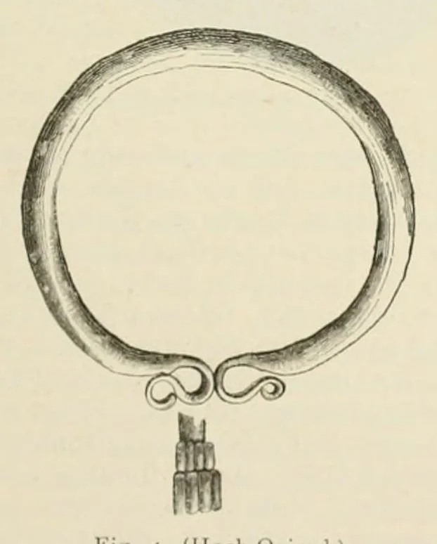 An illustration from Mittheilungen der K.K. Central-Commission zur Erforschung und Erhaltung der Kunst- und Historischen Denkmale, 1875, leaf 161