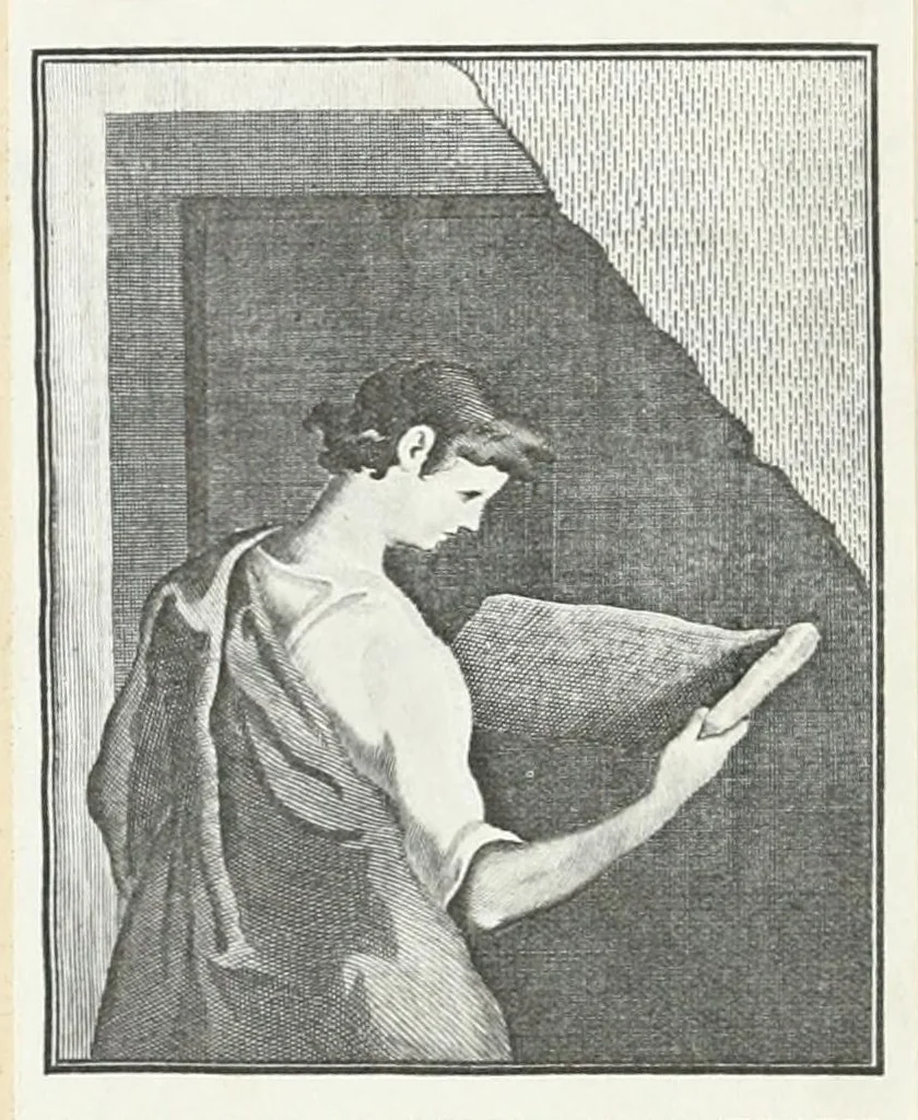 An illustration from Mittheilungen der K.K. Central-Commission zur Erforschung und Erhaltung der Kunst- und Historischen Denkmale, 1875, leaf 2