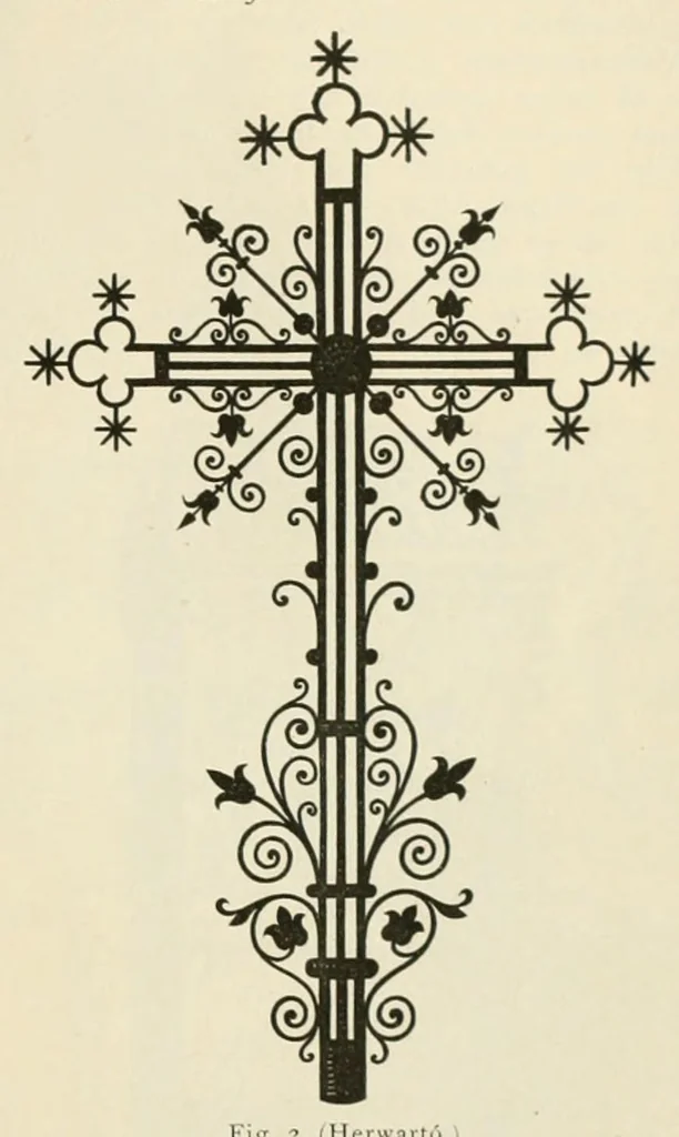 An illustration from Mittheilungen der K.K. Central-Commission zur Erforschung und Erhaltung der Kunst- und Historischen Denkmale, 1875, leaf 213