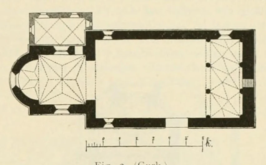 An illustration from Mittheilungen der K.K. Central-Commission zur Erforschung und Erhaltung der Kunst- und Historischen Denkmale, 1875, leaf 235