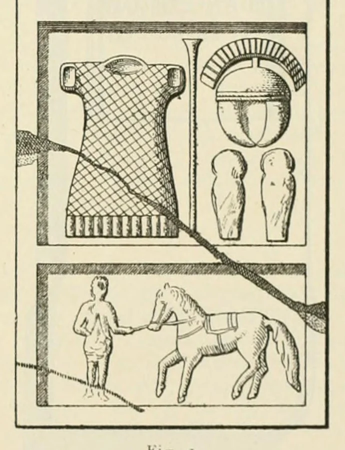 An illustration from Mittheilungen der K.K. Central-Commission zur Erforschung und Erhaltung der Kunst- und Historischen Denkmale, 1875, leaf 241