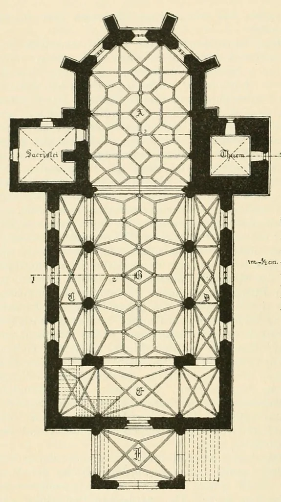 An illustration from Mittheilungen der K.K. Central-Commission zur Erforschung und Erhaltung der Kunst- und Historischen Denkmale, 1875, leaf 262
