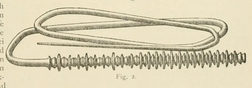 An illustration from Mittheilungen der K.K. Central-Commission zur Erforschung und Erhaltung der Kunst- und Historischen Denkmale, 1875, leaf 281