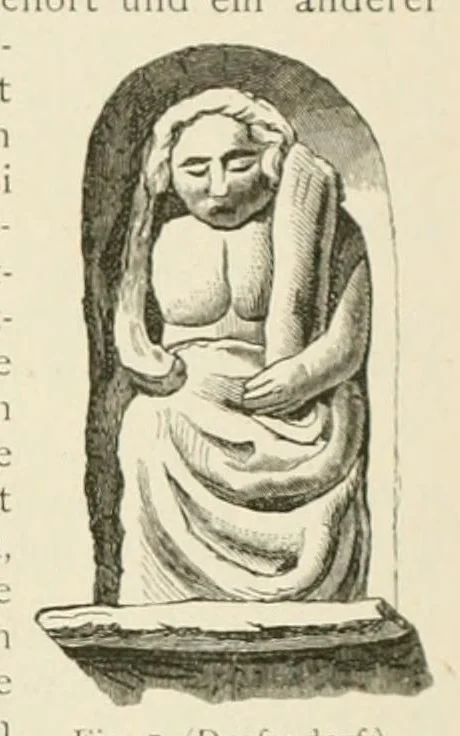An illustration from Mittheilungen der K.K. Central-Commission zur Erforschung und Erhaltung der Kunst- und Historischen Denkmale, 1875, leaf 285
