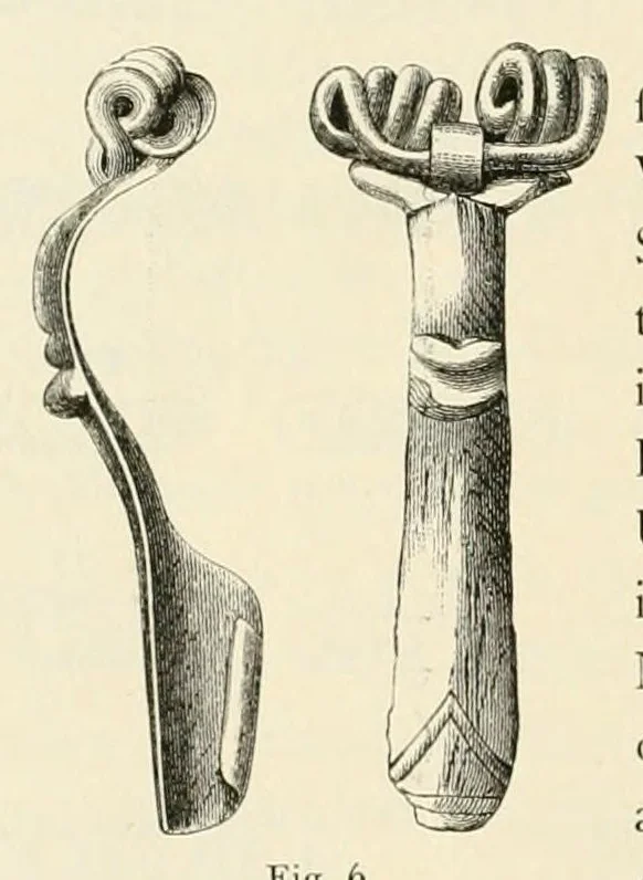 An illustration from Mittheilungen der K.K. Central-Commission zur Erforschung und Erhaltung der Kunst- und Historischen Denkmale, 1875, leaf 92