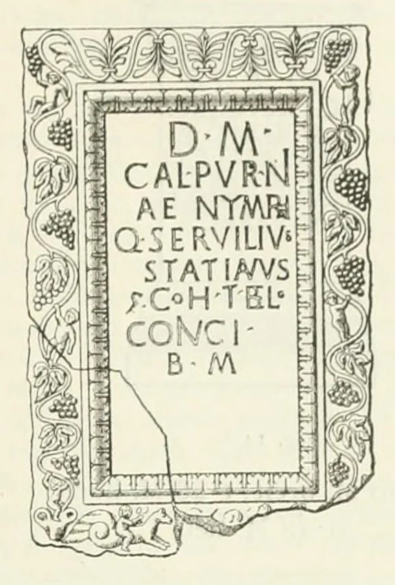 An illustration from Mittheilungen der K.K. Central-Commission zur Erforschung und Erhaltung der Kunst- und Historischen Denkmale, 1875, leaf 219