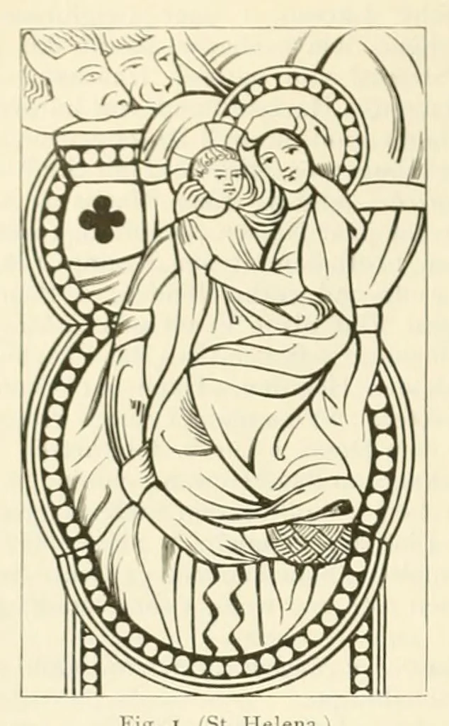 An illustration from Mittheilungen der K.K. Central-Commission zur Erforschung und Erhaltung der Kunst- und Historischen Denkmale, 1875, leaf 236