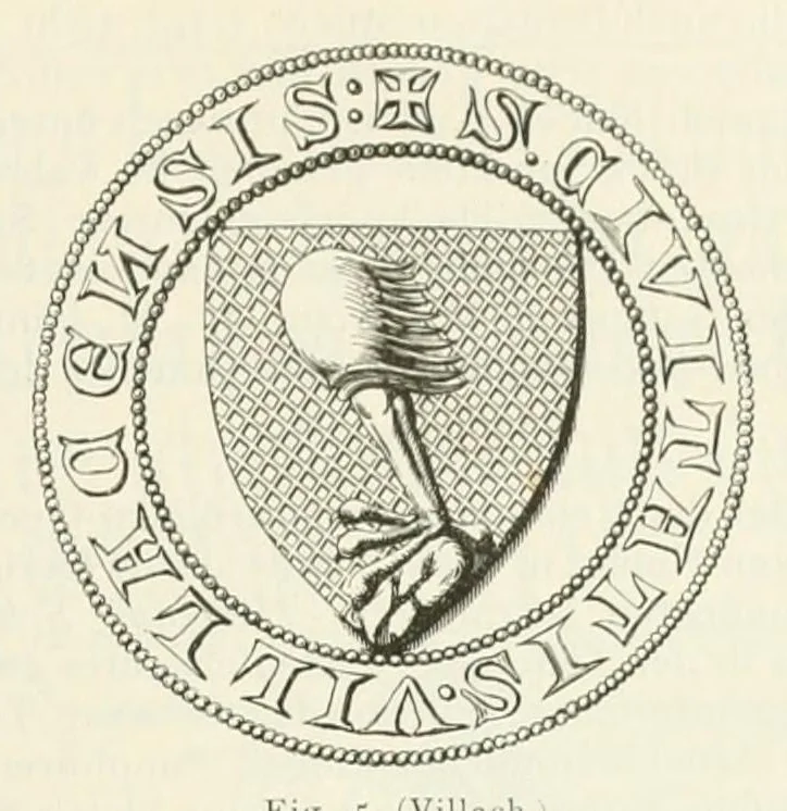 An illustration from Mittheilungen der K.K. Central-Commission zur Erforschung und Erhaltung der Kunst- und Historischen Denkmale, 1875, leaf 239