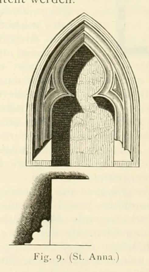 An illustration from Mittheilungen der K.K. Central-Commission zur Erforschung und Erhaltung der Kunst- und Historischen Denkmale, 1875, leaf 252