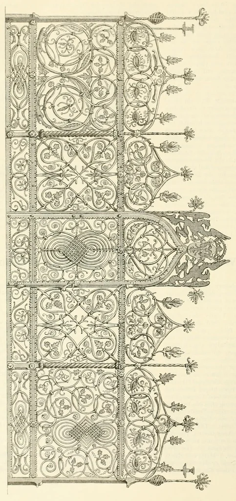 An illustration from Mittheilungen der K.K. Central-Commission zur Erforschung und Erhaltung der Kunst- und Historischen Denkmale, 1875, leaf 258