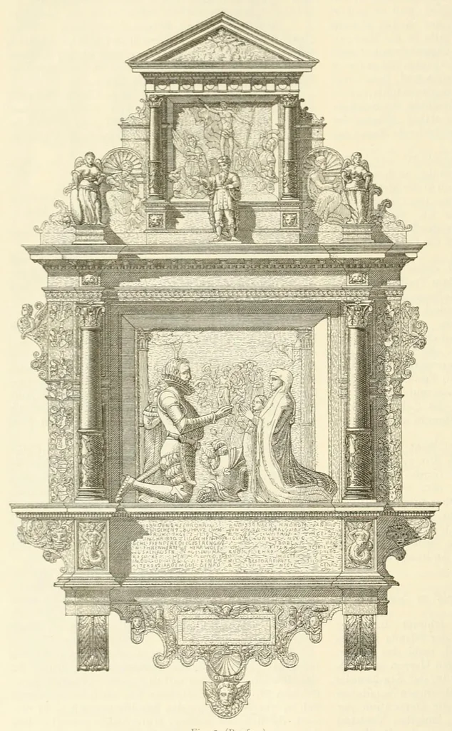 An illustration from Mittheilungen der K.K. Central-Commission zur Erforschung und Erhaltung der Kunst- und Historischen Denkmale, 1875, leaf 270