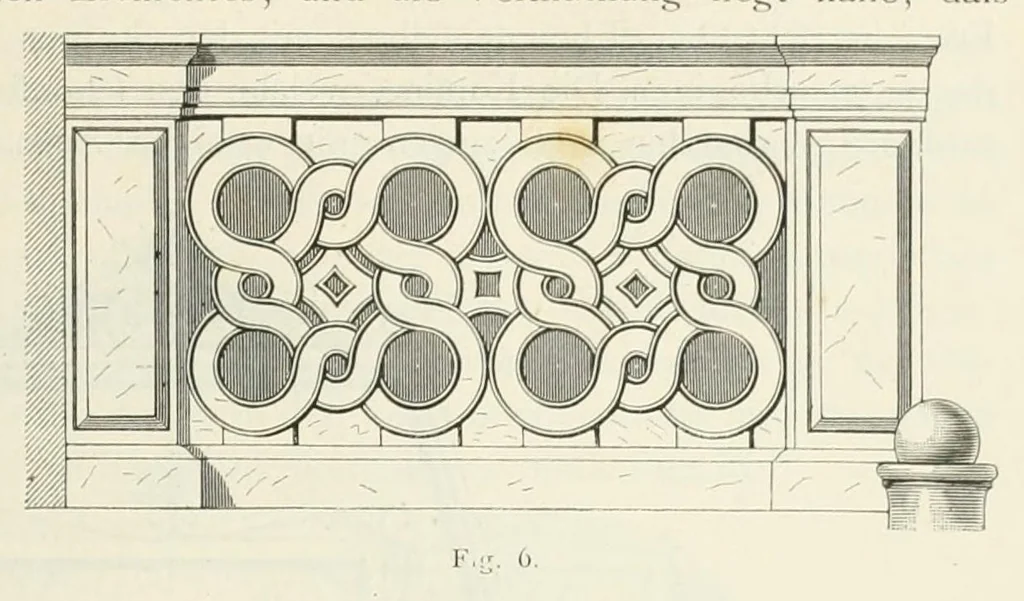 An illustration from Mittheilungen der K.K. Central-Commission zur Erforschung und Erhaltung der Kunst- und Historischen Denkmale, 1875, leaf 29