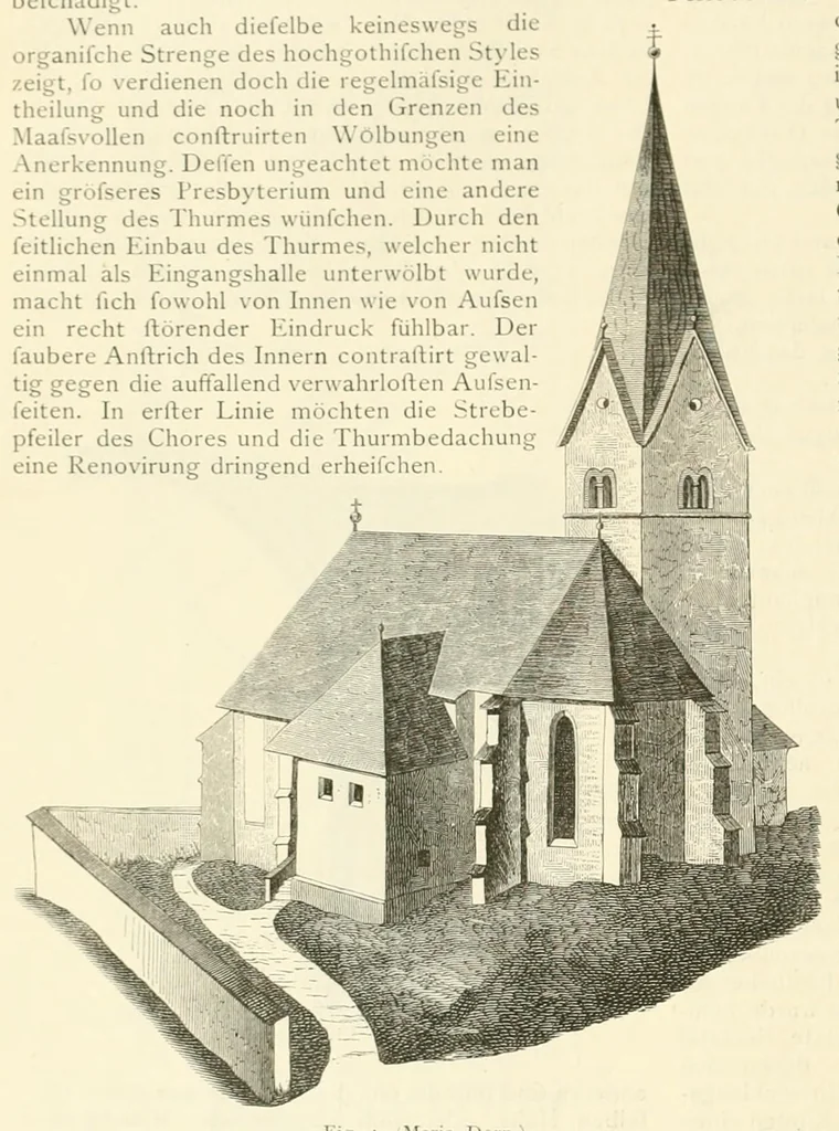 An illustration from Mittheilungen der K.K. Central-Commission zur Erforschung und Erhaltung der Kunst- und Historischen Denkmale, 1875, leaf 312