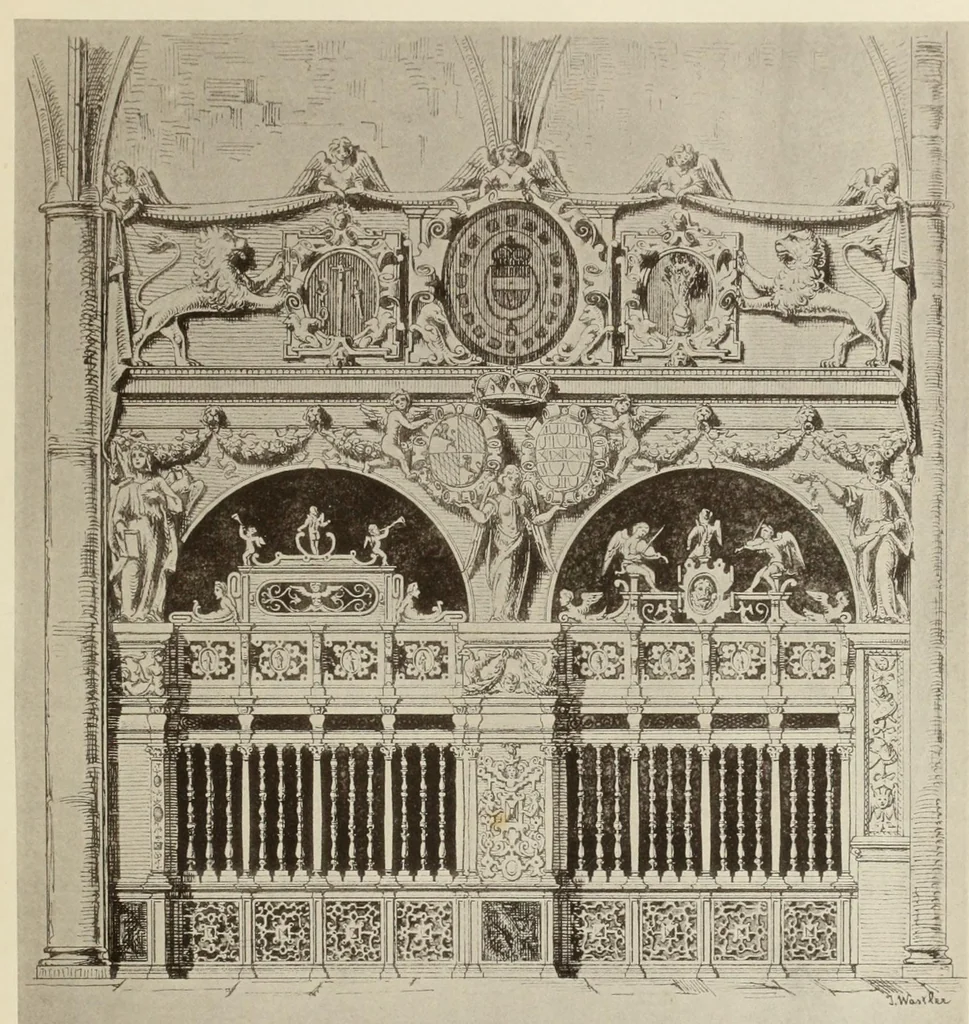 An illustration from Mittheilungen der K.K. Central-Commission zur Erforschung und Erhaltung der Kunst- und Historischen Denkmale, 1875, leaf 65
