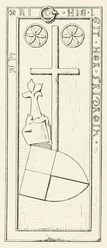An illustration from Mittheilungen der K.K. Central-Commission zur Erforschung und Erhaltung der Kunst- und Historischen Denkmale, 1875, leaf 126