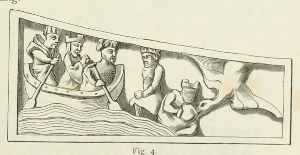 An illustration from Mittheilungen der K.K. Central-Commission zur Erforschung und Erhaltung der Kunst- und Historischen Denkmale, 1875, leaf 149