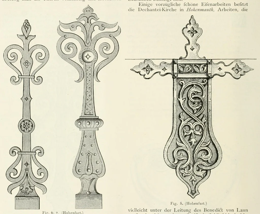 An illustration from Mittheilungen der K.K. Central-Commission zur Erforschung und Erhaltung der Kunst- und Historischen Denkmale, 1875, leaf 188