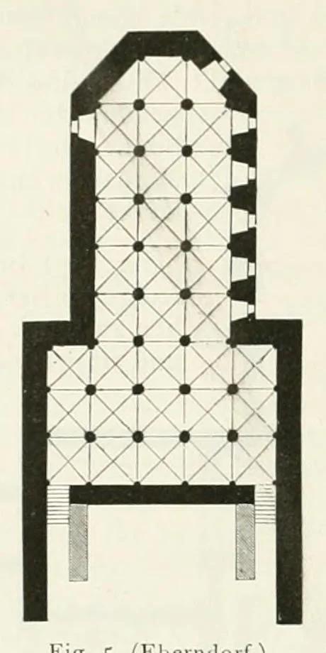 An illustration from Mittheilungen der K.K. Central-Commission zur Erforschung und Erhaltung der Kunst- und Historischen Denkmale, 1875, leaf 196