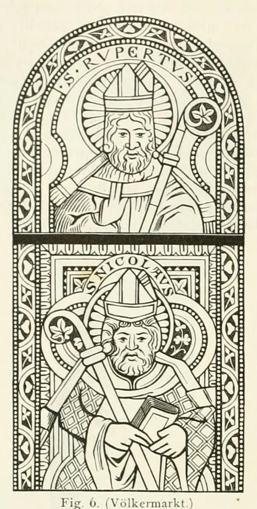 An illustration from Mittheilungen der K.K. Central-Commission zur Erforschung und Erhaltung der Kunst- und Historischen Denkmale, 1875, leaf 220