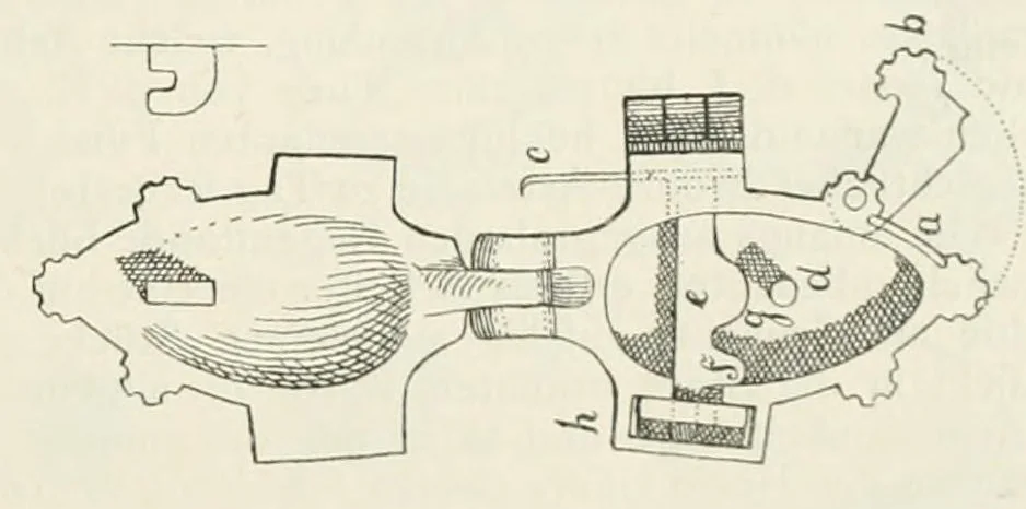 An illustration from Mittheilungen der K.K. Central-Commission zur Erforschung und Erhaltung der Kunst- und Historischen Denkmale, 1875, leaf 237