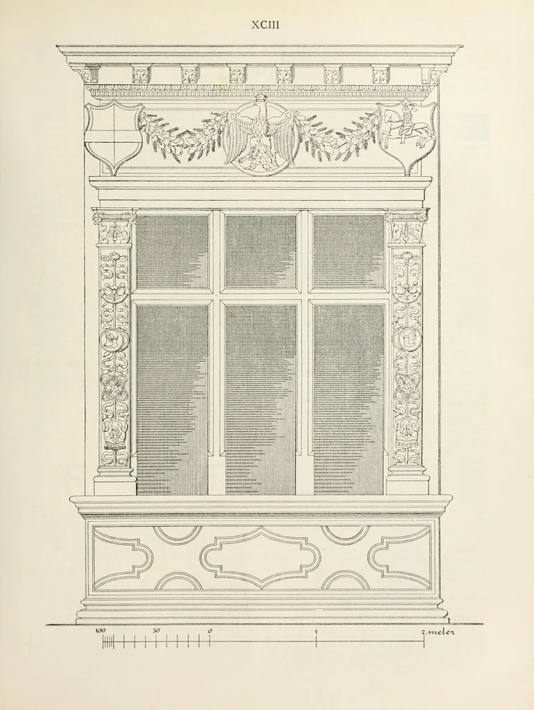 An illustration from Mittheilungen der K.K. Central-Commission zur Erforschung und Erhaltung der Kunst- und Historischen Denkmale, 1875, leaf 253