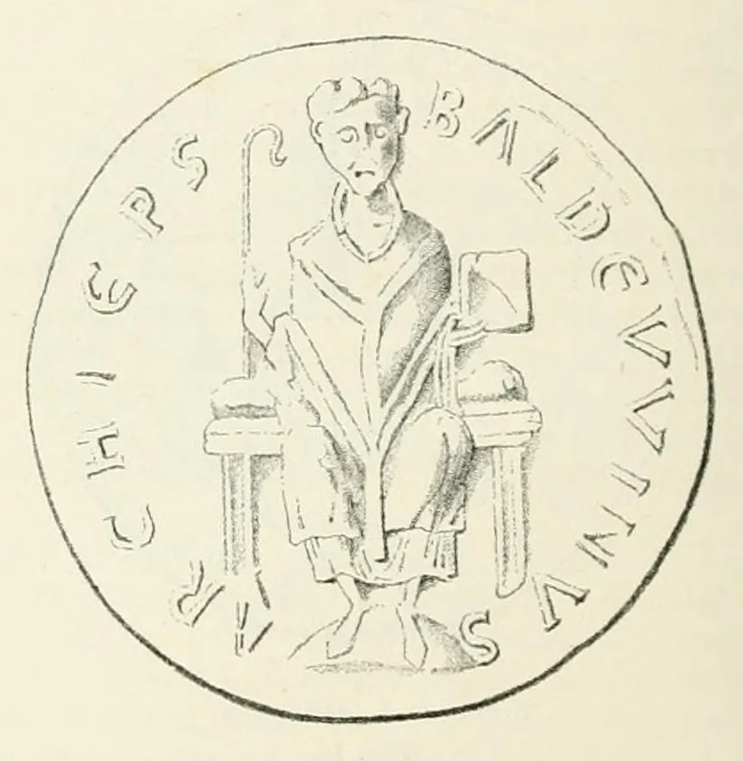 An illustration from Mittheilungen der K.K. Central-Commission zur Erforschung und Erhaltung der Kunst- und Historischen Denkmale, 1875, leaf 282