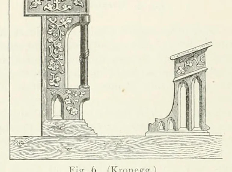 An illustration from Mittheilungen der K.K. Central-Commission zur Erforschung und Erhaltung der Kunst- und Historischen Denkmale, 1875, leaf 292