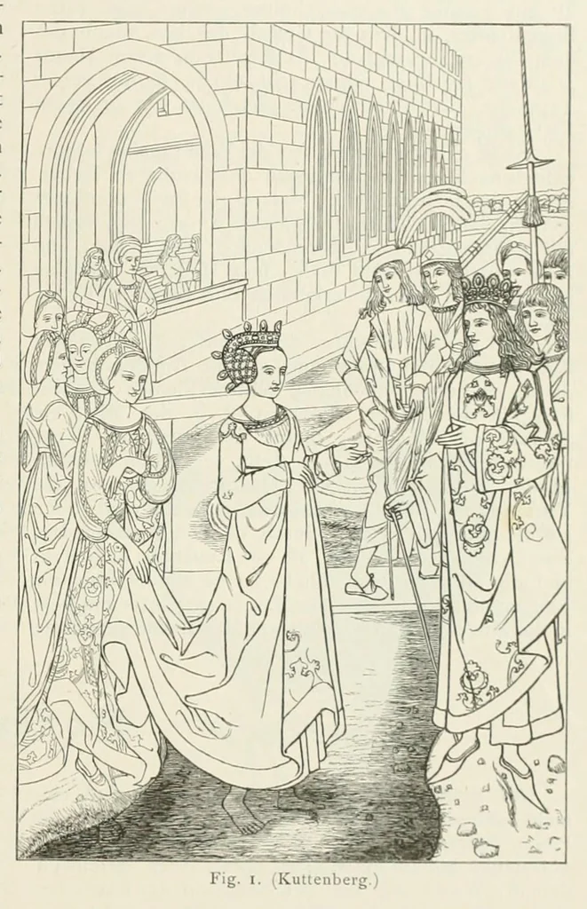 An illustration from Mittheilungen der K.K. Central-Commission zur Erforschung und Erhaltung der Kunst- und Historischen Denkmale, 1875, leaf 295