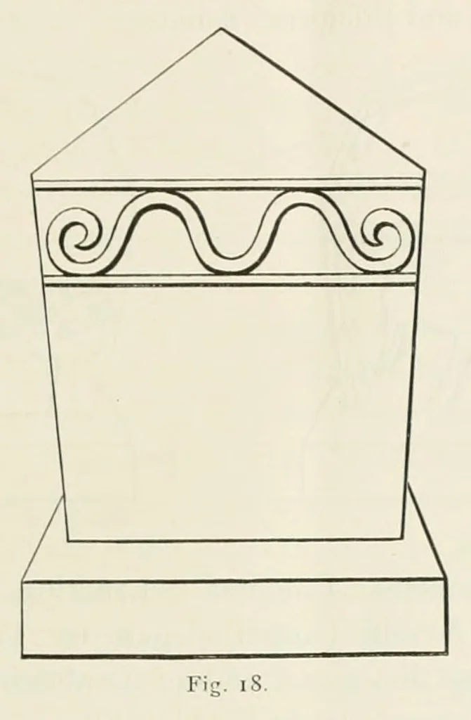 An illustration from Mittheilungen der K.K. Central-Commission zur Erforschung und Erhaltung der Kunst- und Historischen Denkmale, 1875, leaf 31