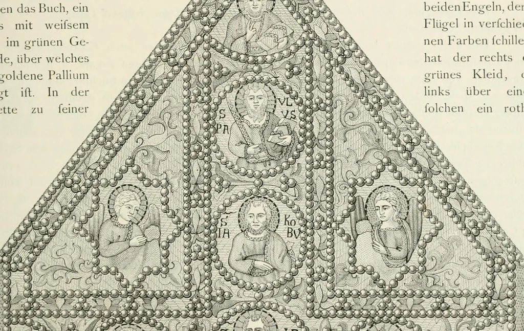 An illustration from Mittheilungen der K.K. Central-Commission zur Erforschung und Erhaltung der Kunst- und Historischen Denkmale, 1875, leaf 35