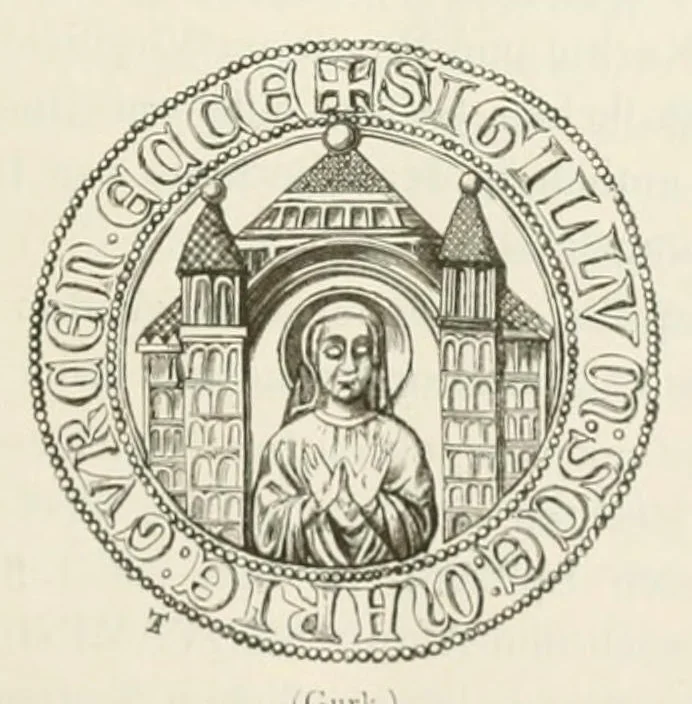 An illustration from Mittheilungen der K.K. Central-Commission zur Erforschung und Erhaltung der Kunst- und Historischen Denkmale, 1875, leaf 49