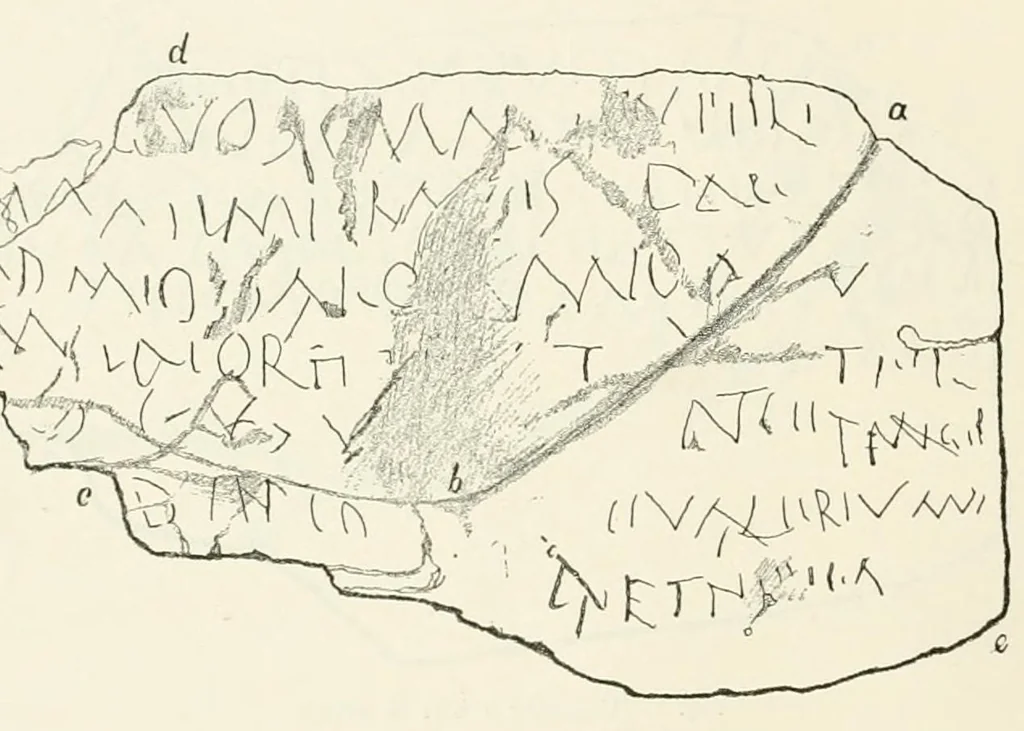 An illustration from Mittheilungen der K.K. Central-Commission zur Erforschung und Erhaltung der Kunst- und Historischen Denkmale, 1875, leaf 74