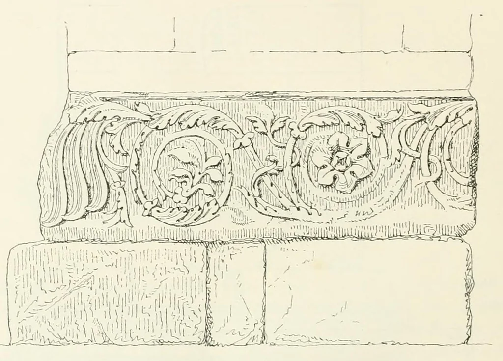An illustration from Mittheilungen der K.K. Central-Commission zur Erforschung und Erhaltung der Kunst- und Historischen Denkmale, 1875, leaf 82