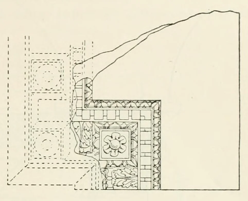 An illustration from Mittheilungen der K.K. Central-Commission zur Erforschung und Erhaltung der Kunst- und Historischen Denkmale, 1875, leaf 91