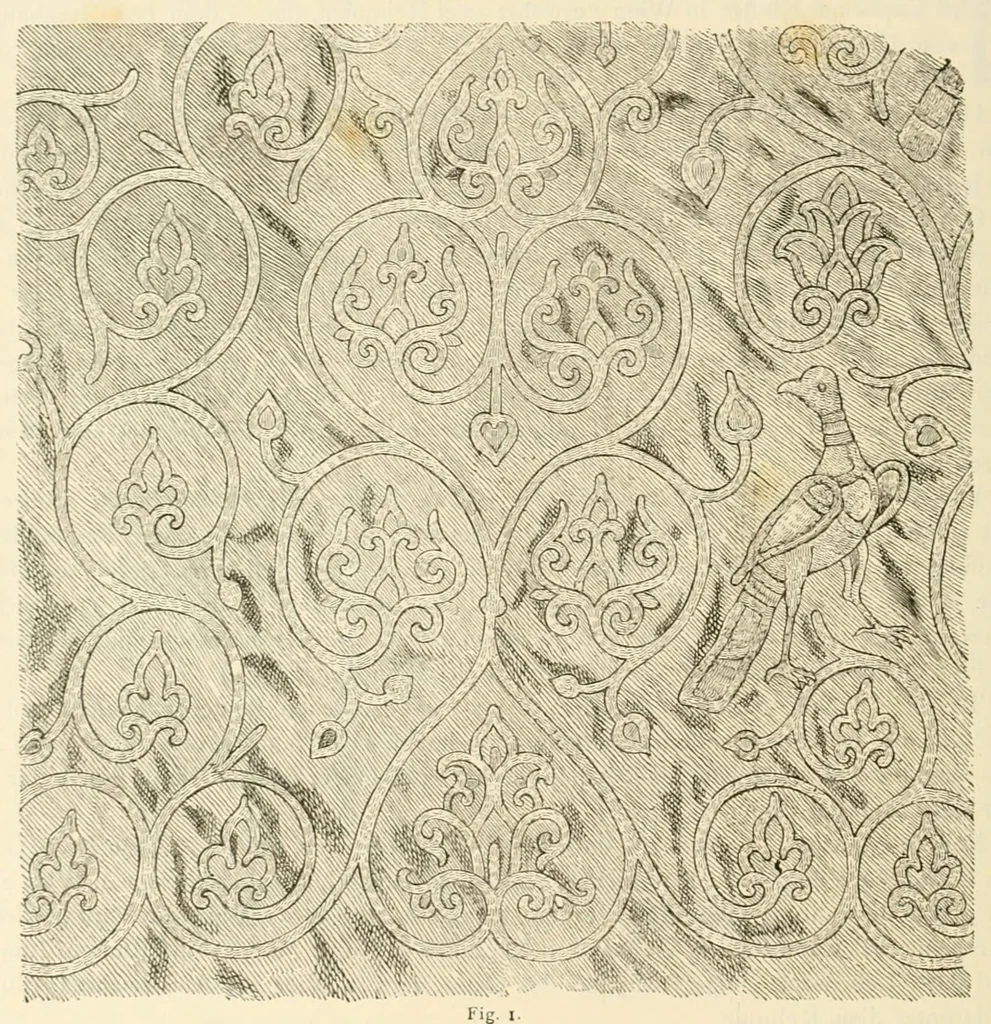 An illustration from Mittheilungen der K.K. Central-Commission zur Erforschung und Erhaltung der Kunst- und Historischen Denkmale, 1875, leaf 132