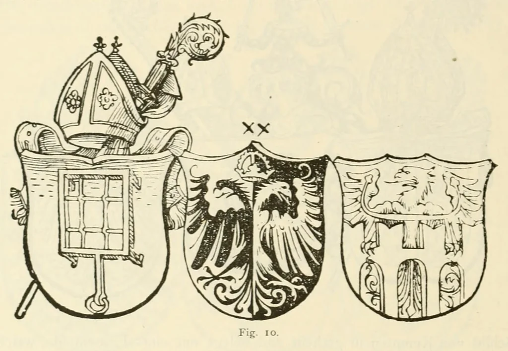 An illustration from Mittheilungen der K.K. Central-Commission zur Erforschung und Erhaltung der Kunst- und Historischen Denkmale, 1875, leaf 144