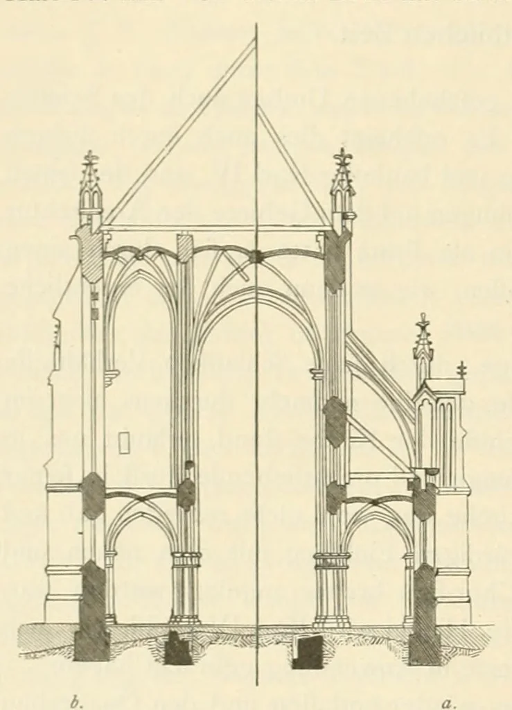 An illustration from Mittheilungen der K.K. Central-Commission zur Erforschung und Erhaltung der Kunst- und Historischen Denkmale, 1875, leaf 164