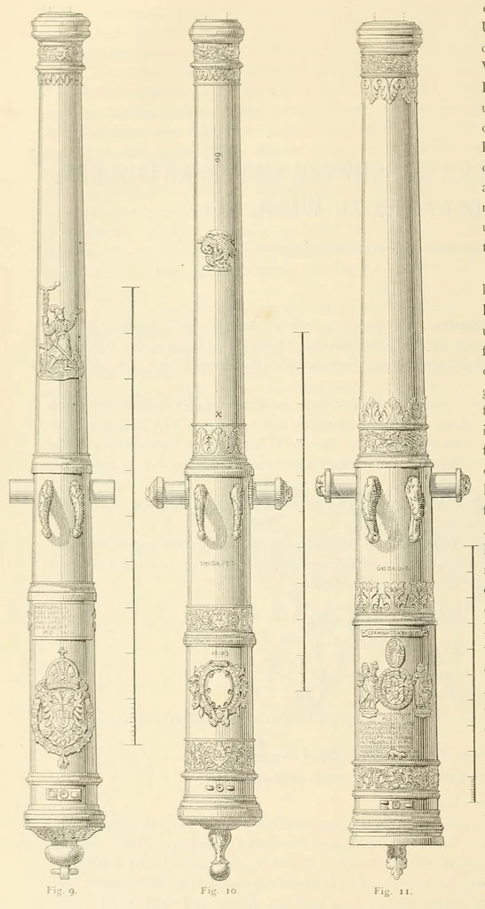An illustration from Mittheilungen der K.K. Central-Commission zur Erforschung und Erhaltung der Kunst- und Historischen Denkmale, 1875, leaf 176