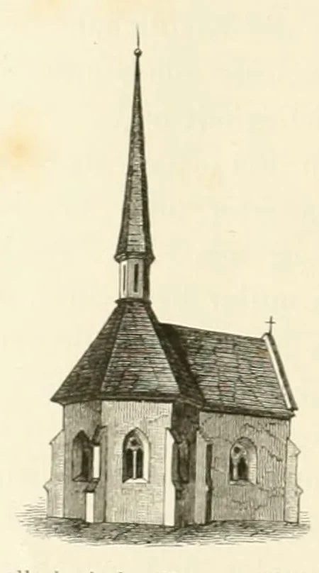 An illustration from Mittheilungen der K.K. Central-Commission zur Erforschung und Erhaltung der Kunst- und Historischen Denkmale, 1875, leaf 18