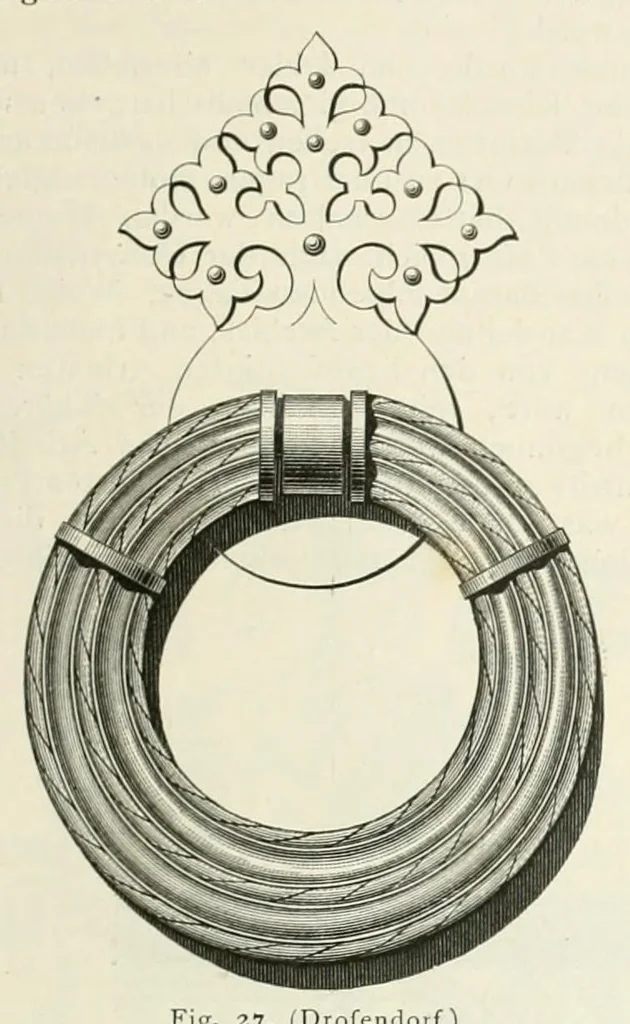 An illustration from Mittheilungen der K.K. Central-Commission zur Erforschung und Erhaltung der Kunst- und Historischen Denkmale, 1875, leaf 225