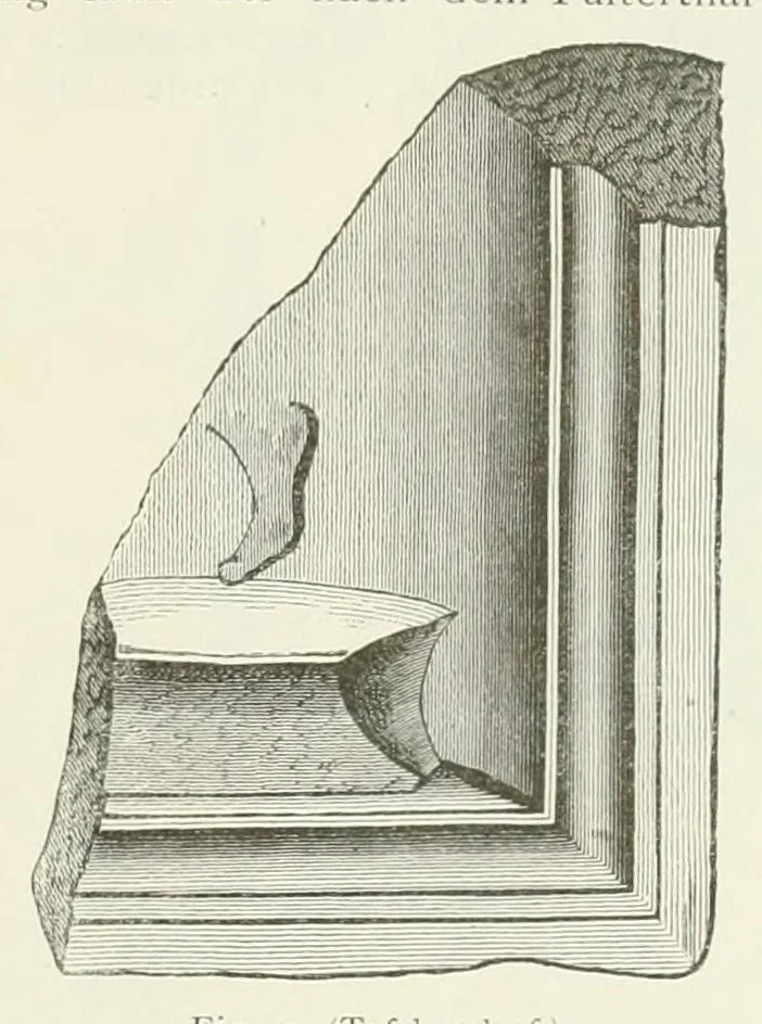An illustration from Mittheilungen der K.K. Central-Commission zur Erforschung und Erhaltung der Kunst- und Historischen Denkmale, 1875, leaf 251