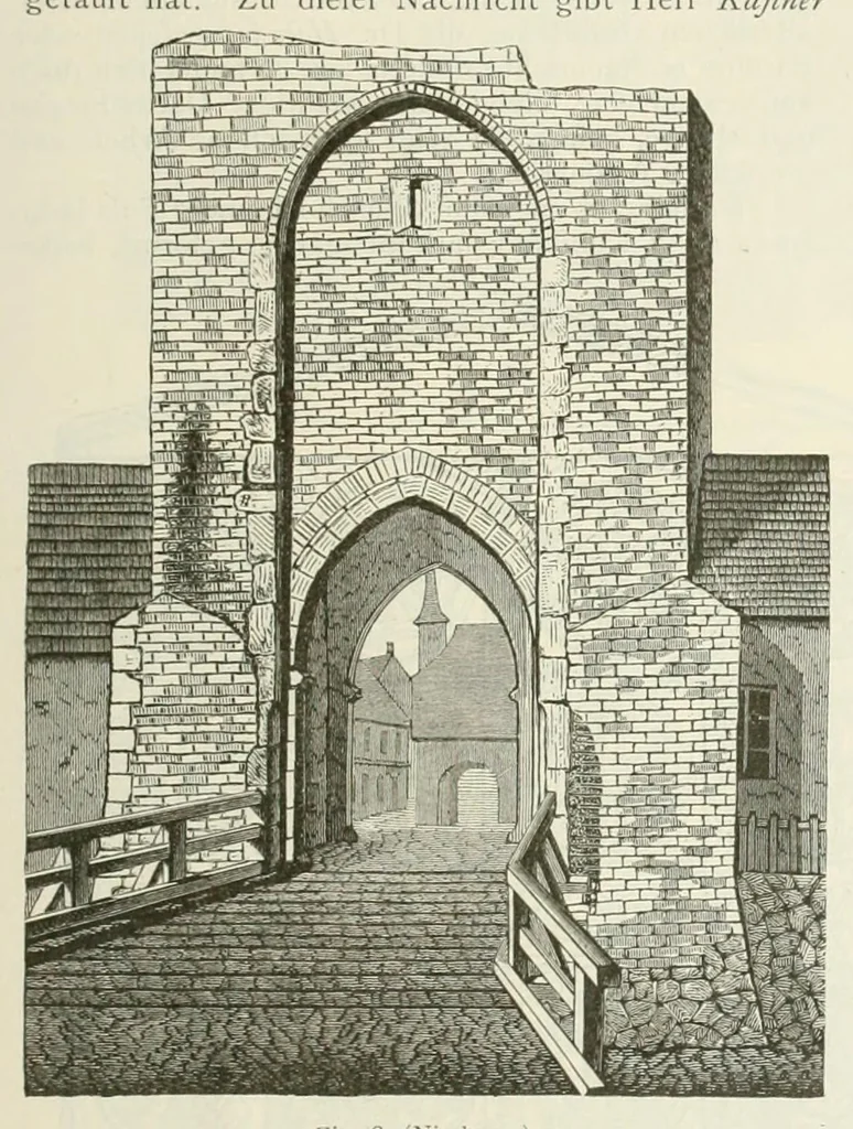 An illustration from Mittheilungen der K.K. Central-Commission zur Erforschung und Erhaltung der Kunst- und Historischen Denkmale, 1875, leaf 259
